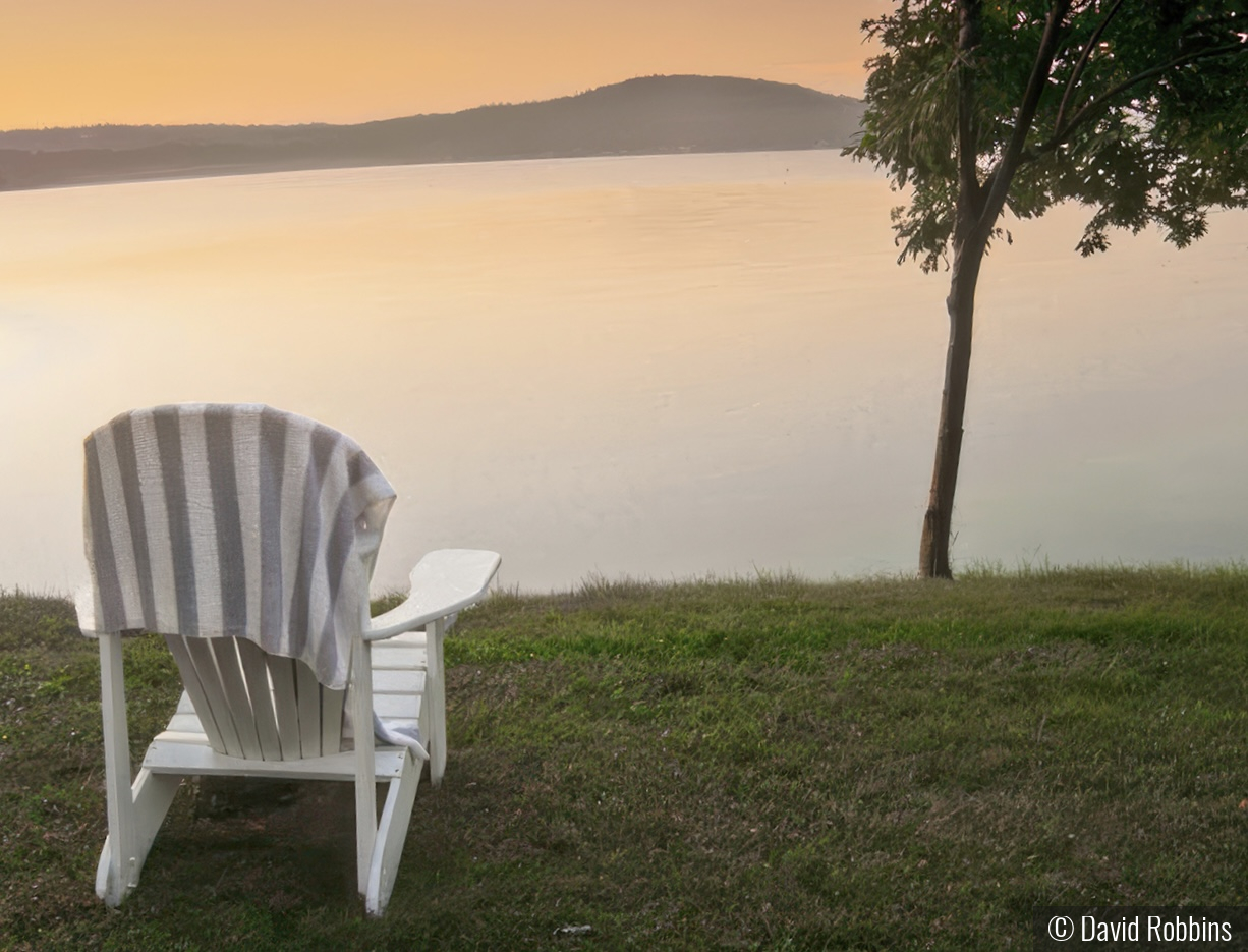 A place to meditate by David Robbins