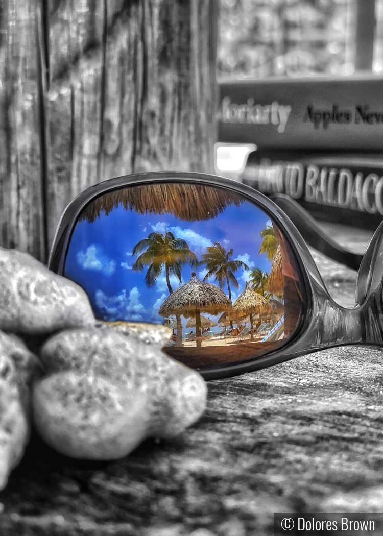 A Relaxing Day on the Beach by Dolores Brown