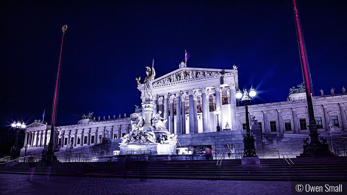Austrian Parliament Building by Owen Small