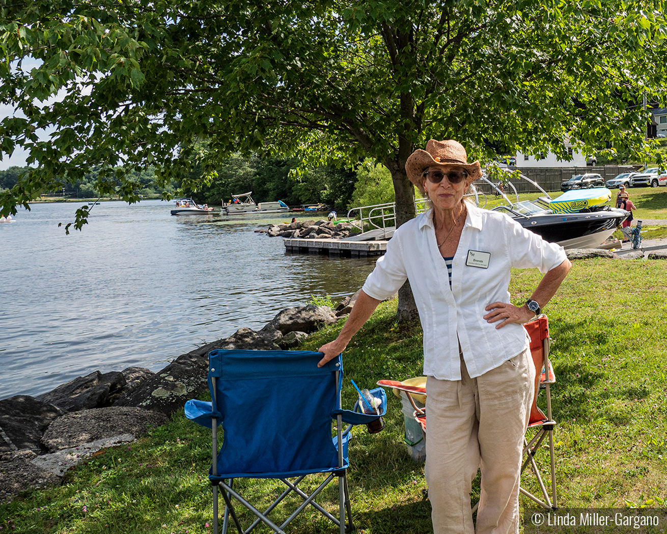 Bantam Lake Boat Launch by Linda Miller-Gargano