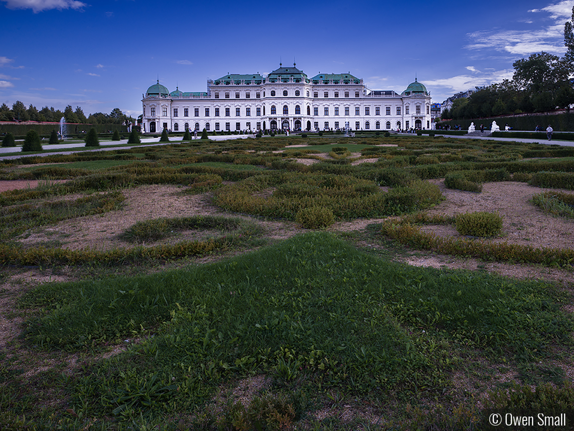 Belvedere Palace  Vienna, Austria by Owen Small