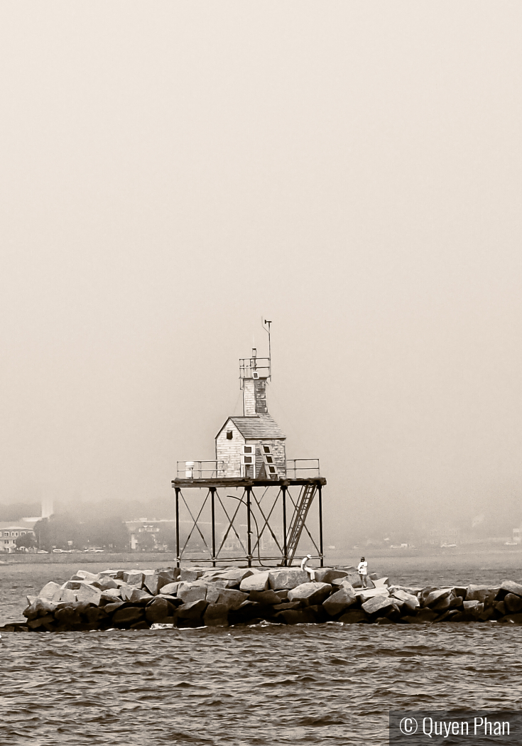Dog Bar Breakwater Lighthouse by Quyen Phan