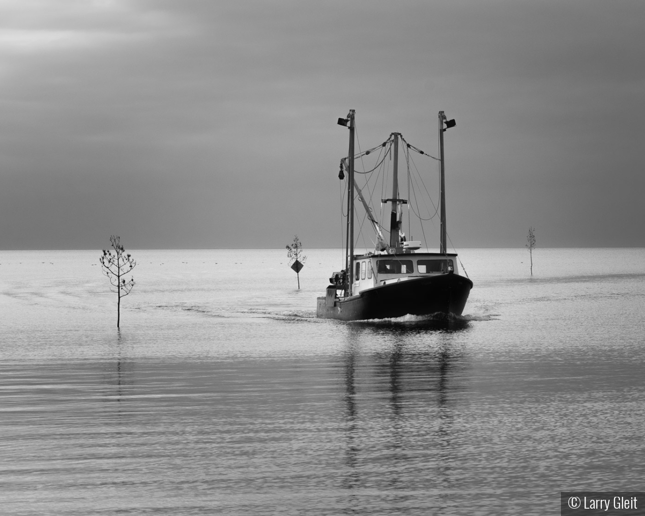 Fishing Boat by Larry Gleit
