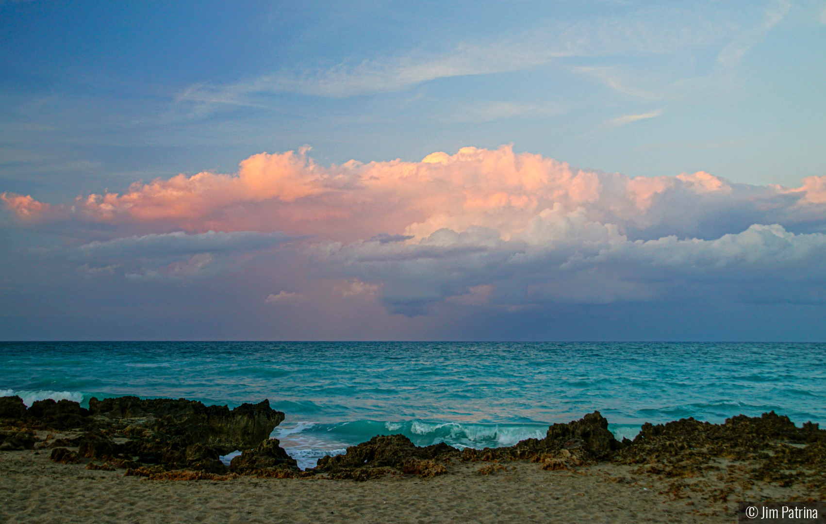 Florida sunset afterglow by Jim Patrina