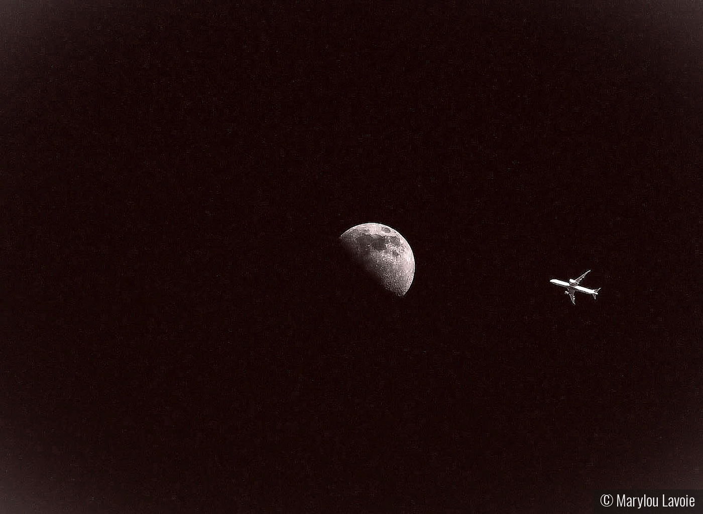 Fly Me To The Moon by Marylou Lavoie