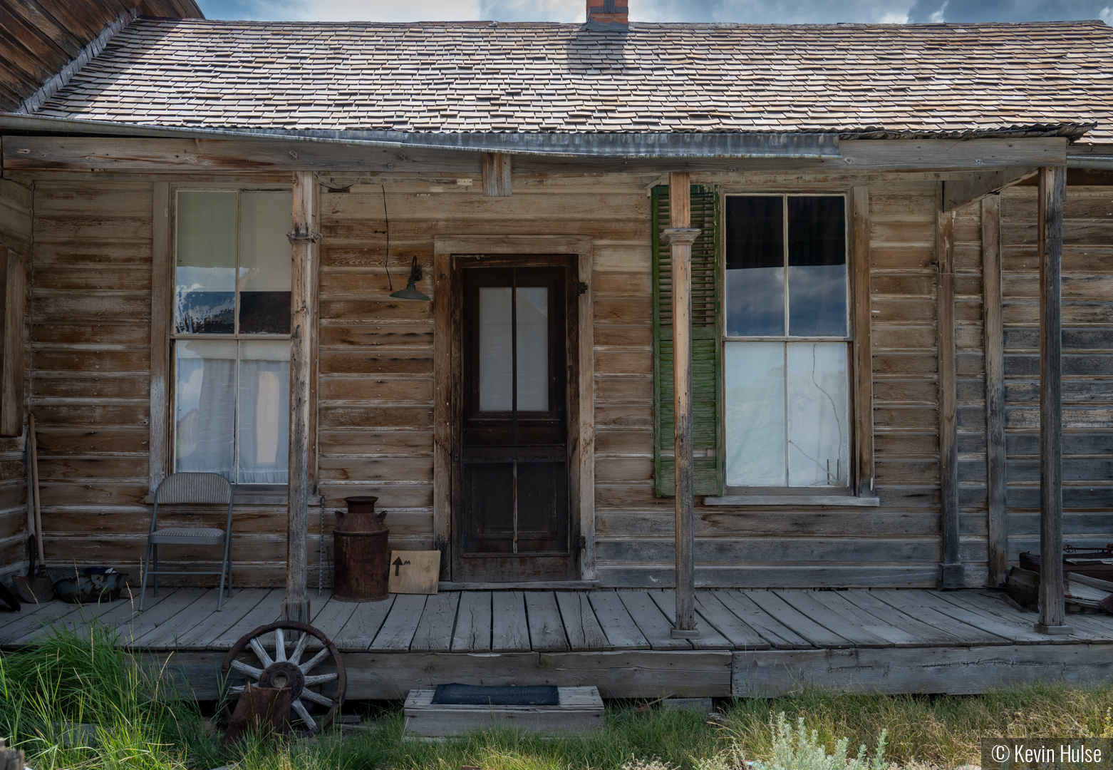 Front Porch in Bodie Ghost Town by Kevin Hulse