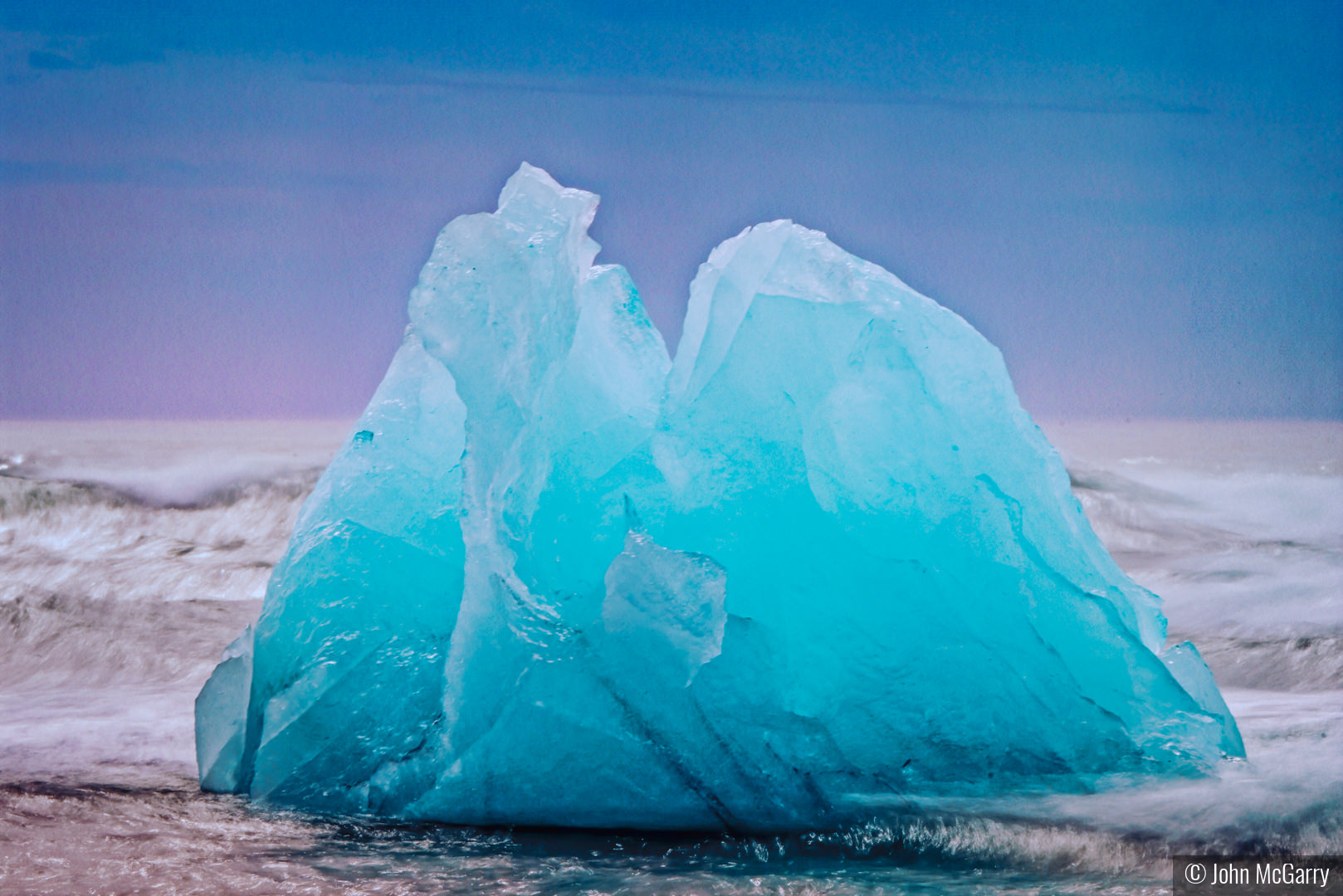 Glacial Iceberg by John McGarry