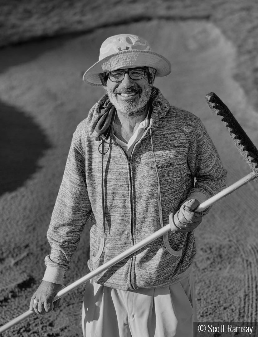 Greenkeeper Tony by Scott Ramsay