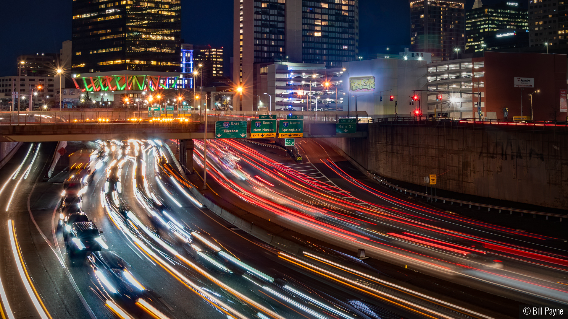 Hartford Rush Hour by Bill Payne