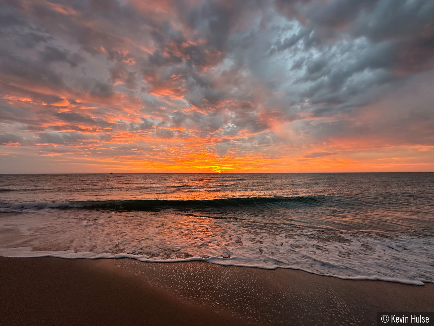 Hurricane Priscilla at Sunrise by Kevin Hulse