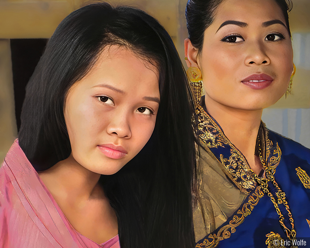 Laotian Bridesmaid by Eric Wolfe