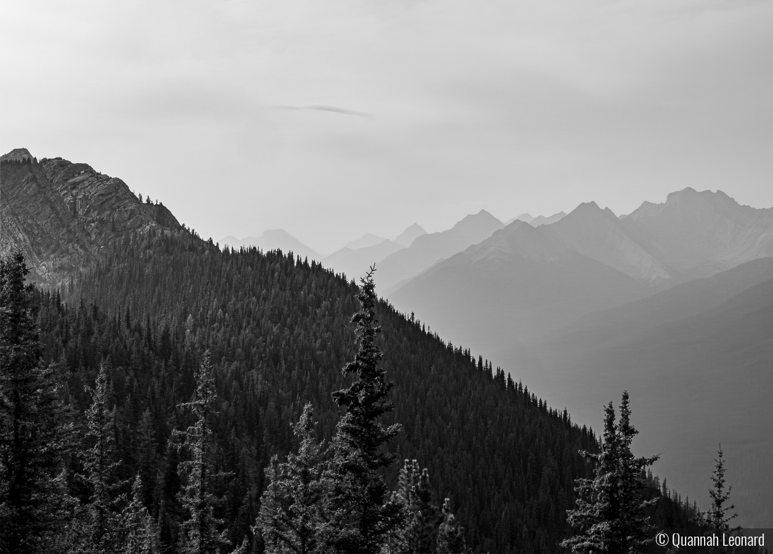 Layered Peaks by Quannah Leonard