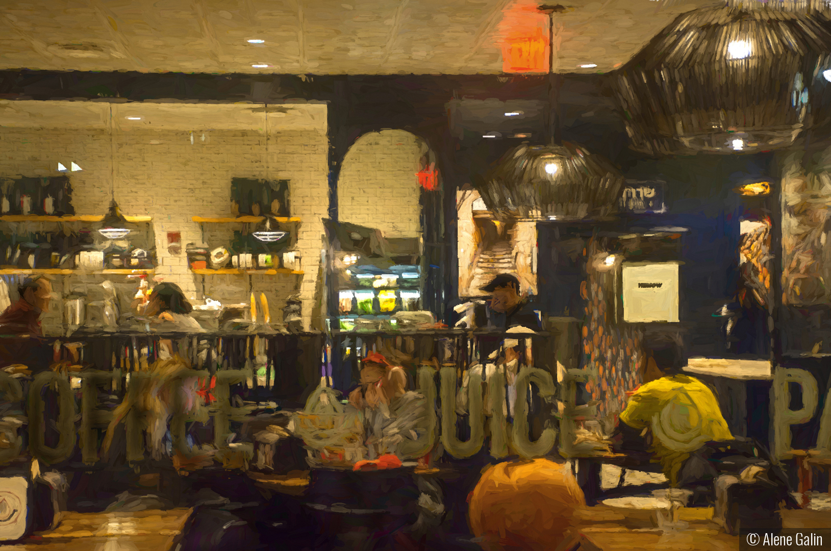 Local Juice Bar by Alene Galin