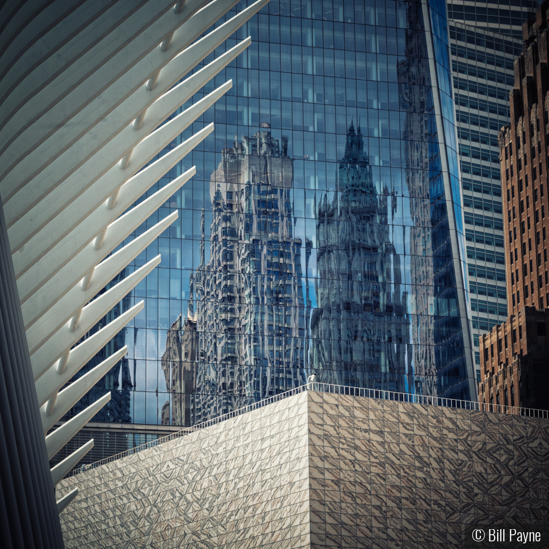 Lower Manhatthan by Bill Payne