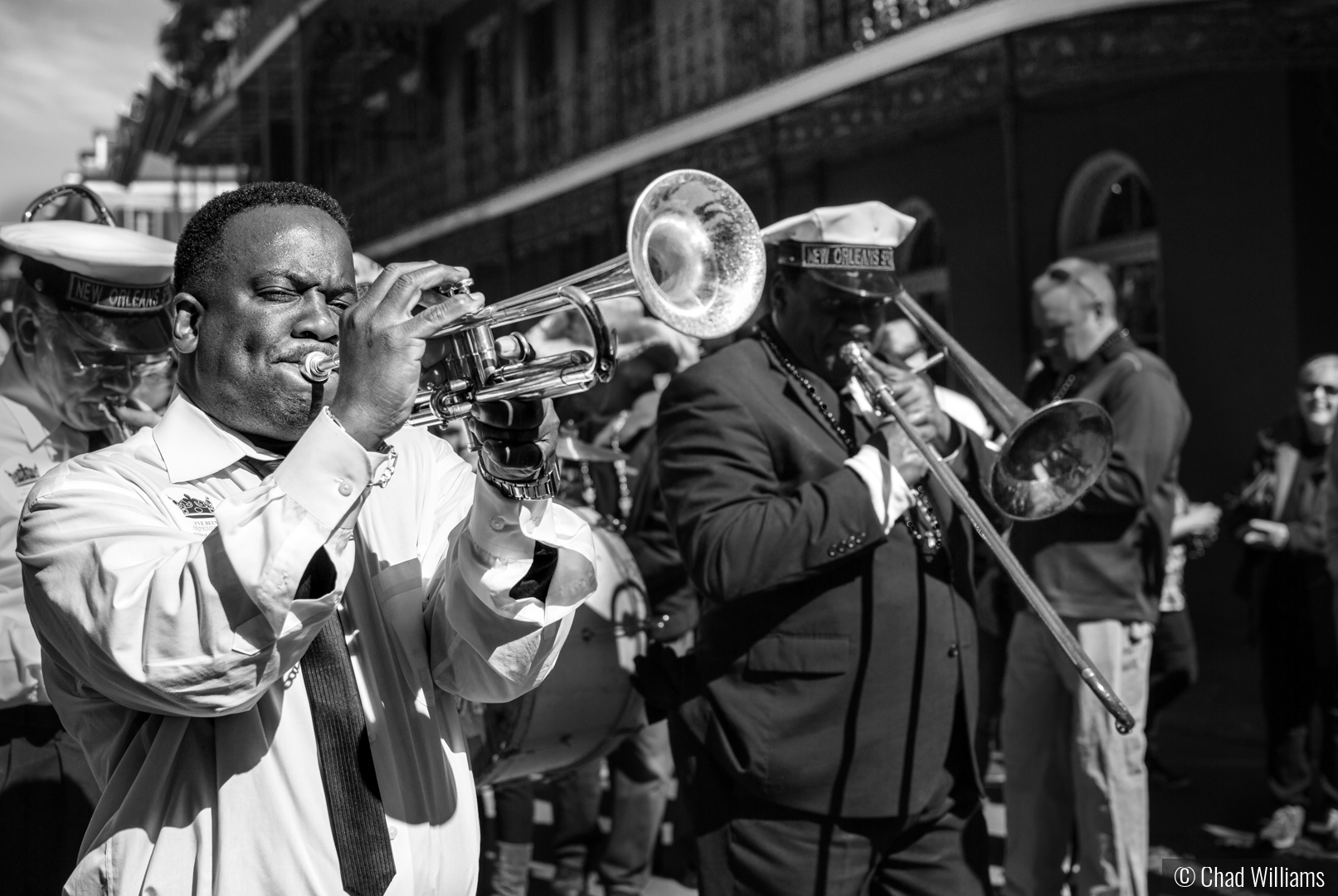 Mardi Gras on Royal, New Orleans by Chad Williams