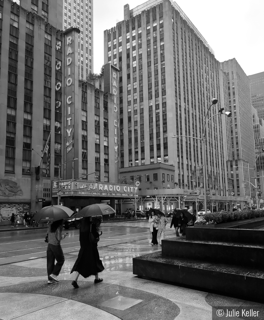 Midtown in the Mist by Julie Keller