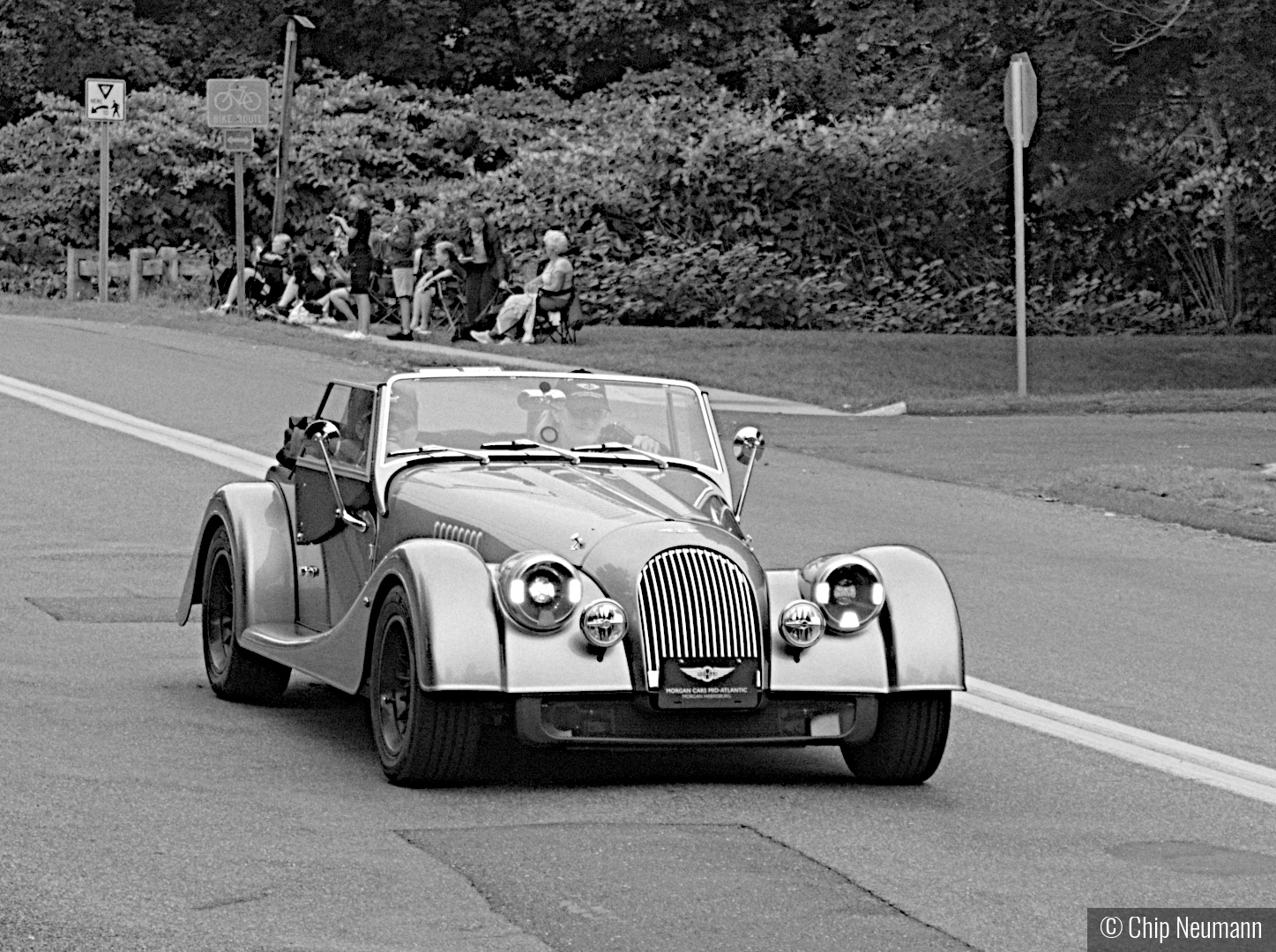 Morgan Plus Four Coupe by Chip Neumann