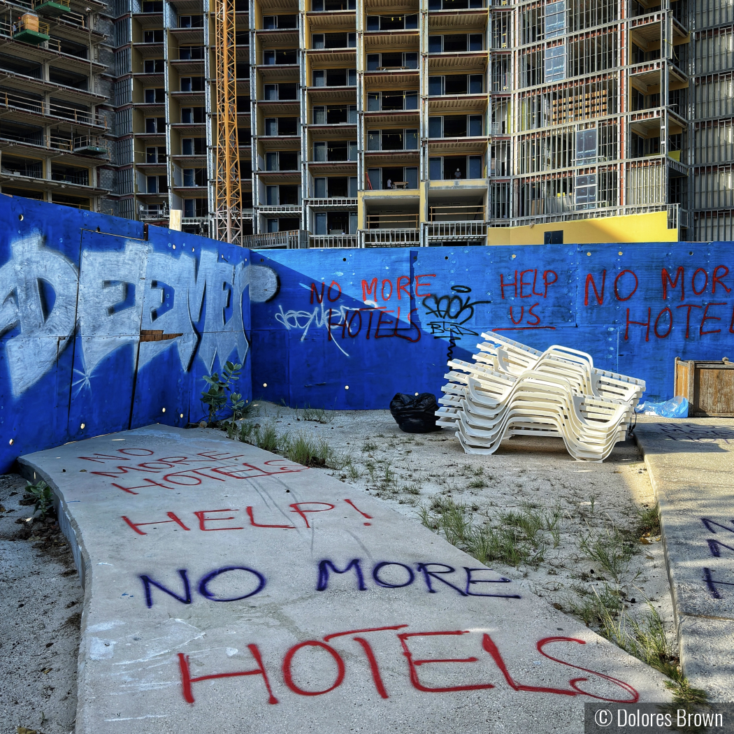 NO MORE HOTELS! by Dolores Brown