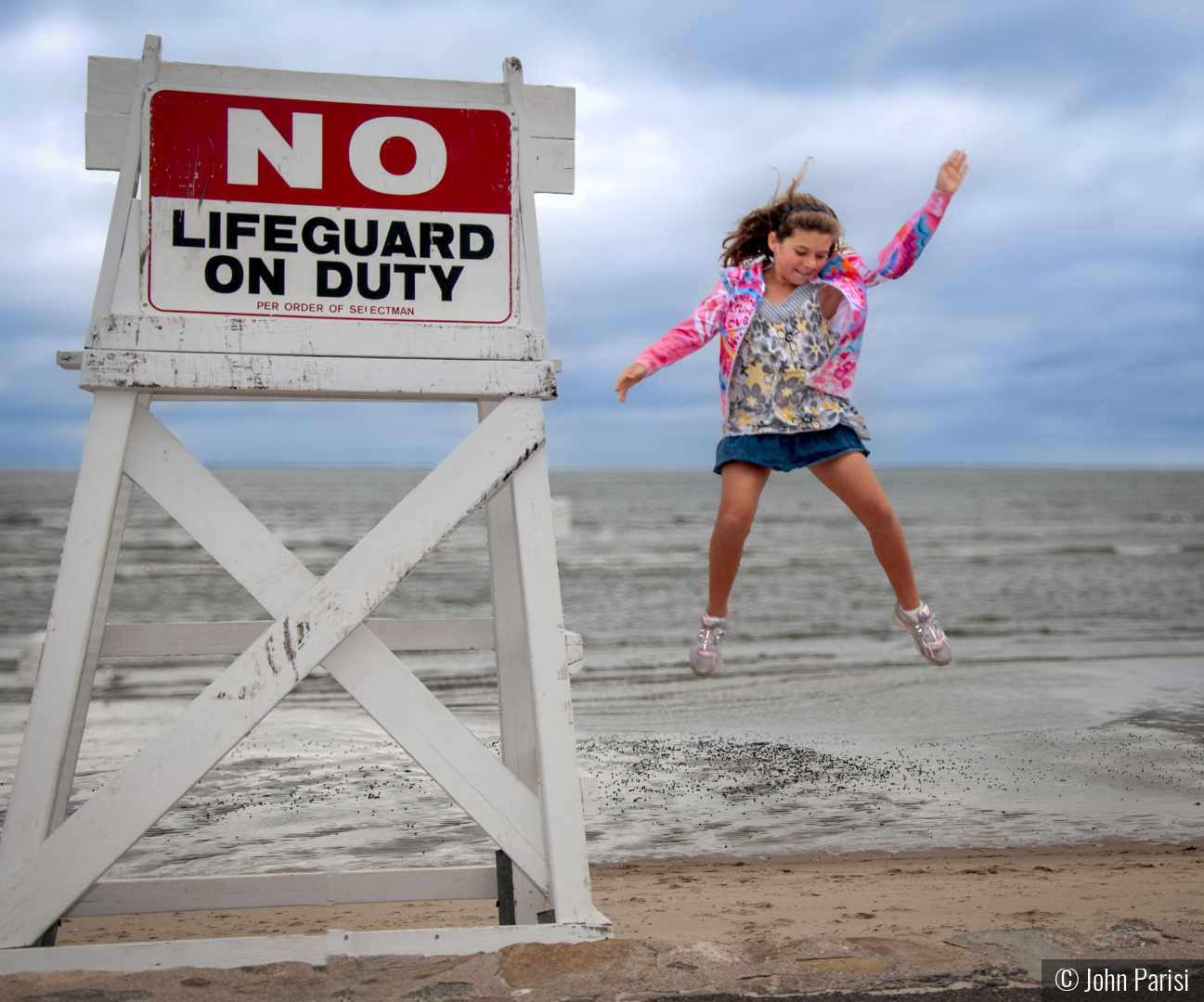 no jumping by John Parisi