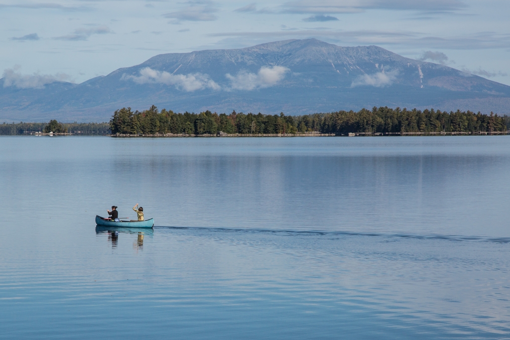 On the Lake in Maine by Susan Poirier