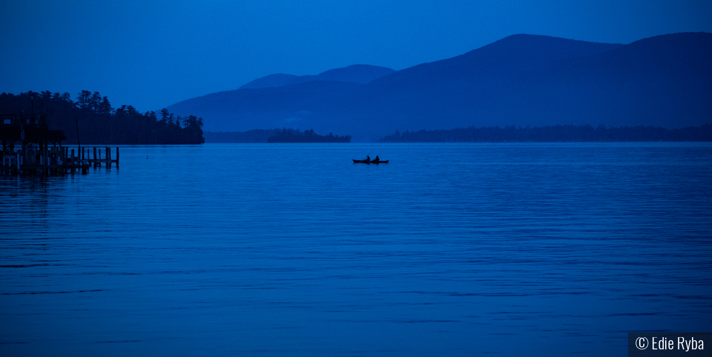 Paddling Home in the Dark by Edie Ryba