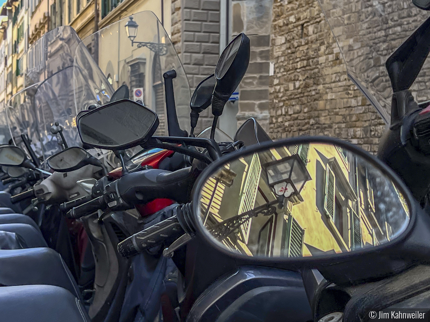 Parked in Florence by Jim Kahnweiler