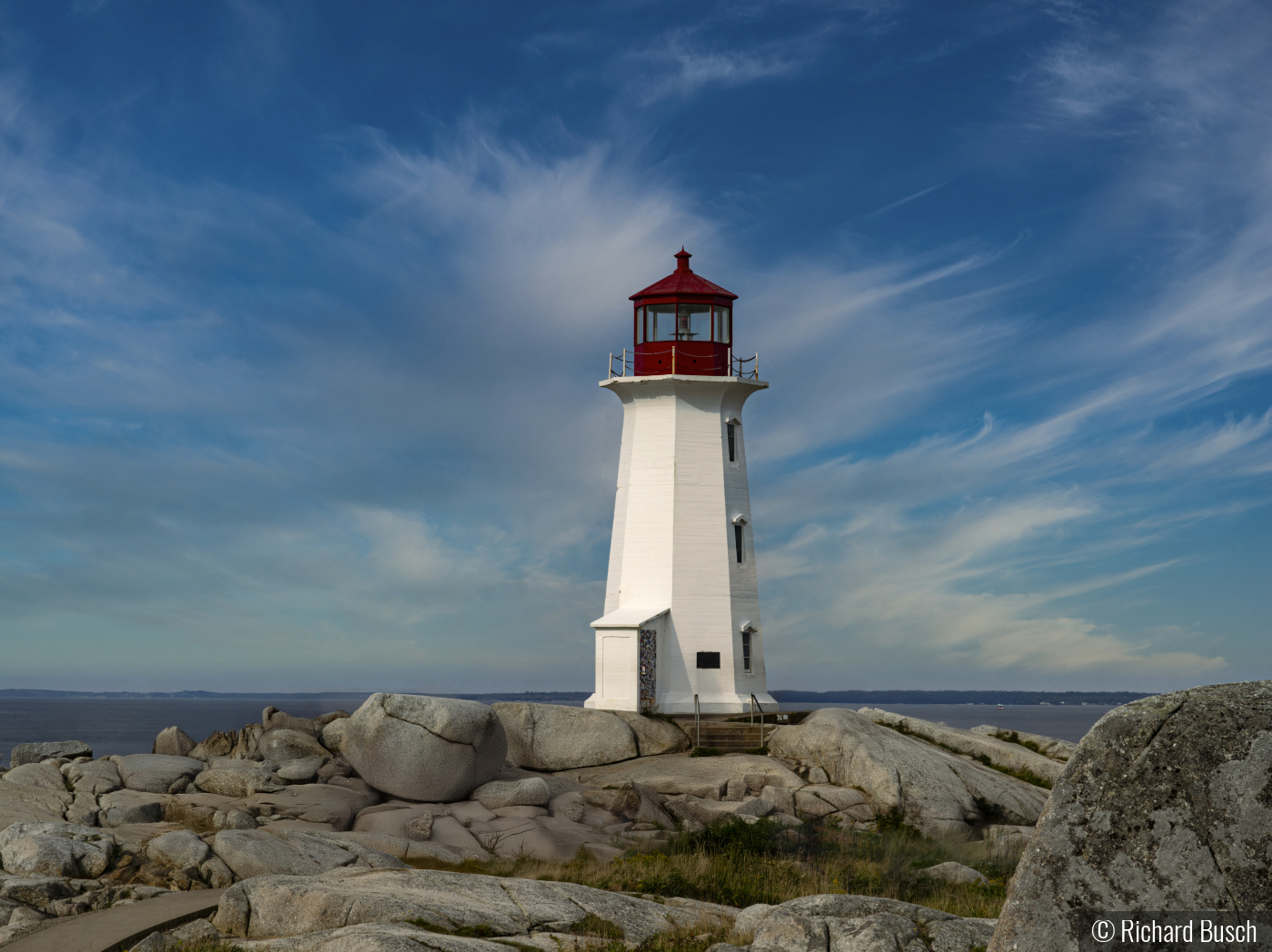 Peggy's Cove Lighthouse by Richard Busch