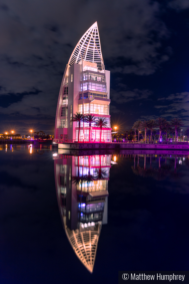 Reflected Building or Strange Canoe by Matthew Humphrey
