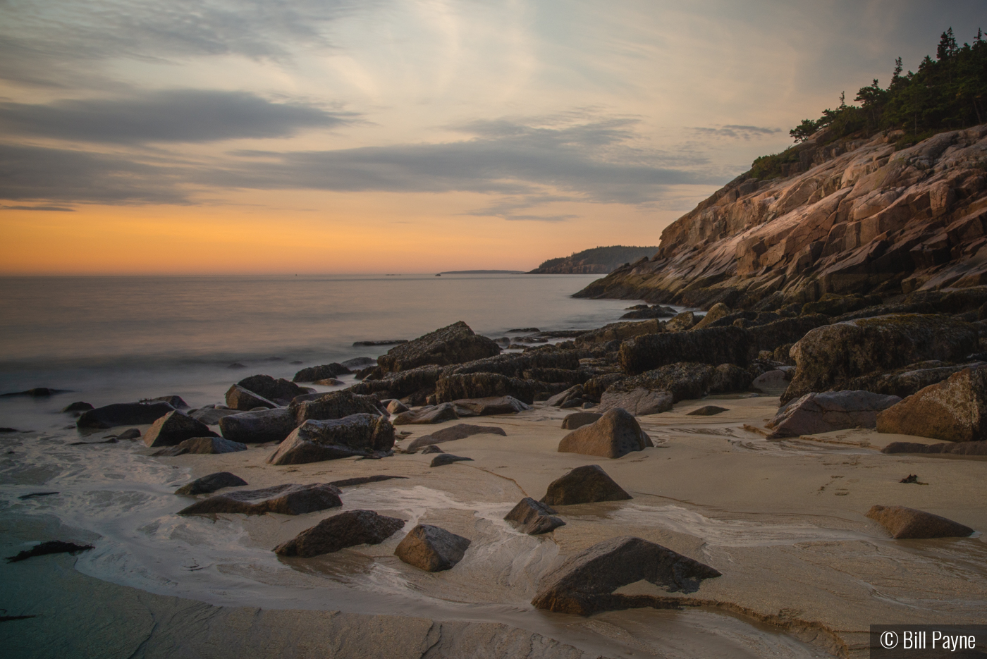 Sand Beach Early Morning by Bill Payne