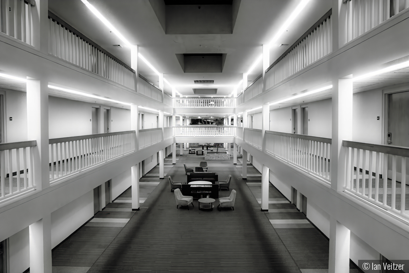 Sheraton Hotel at 4:30 AM by Ian Veitzer