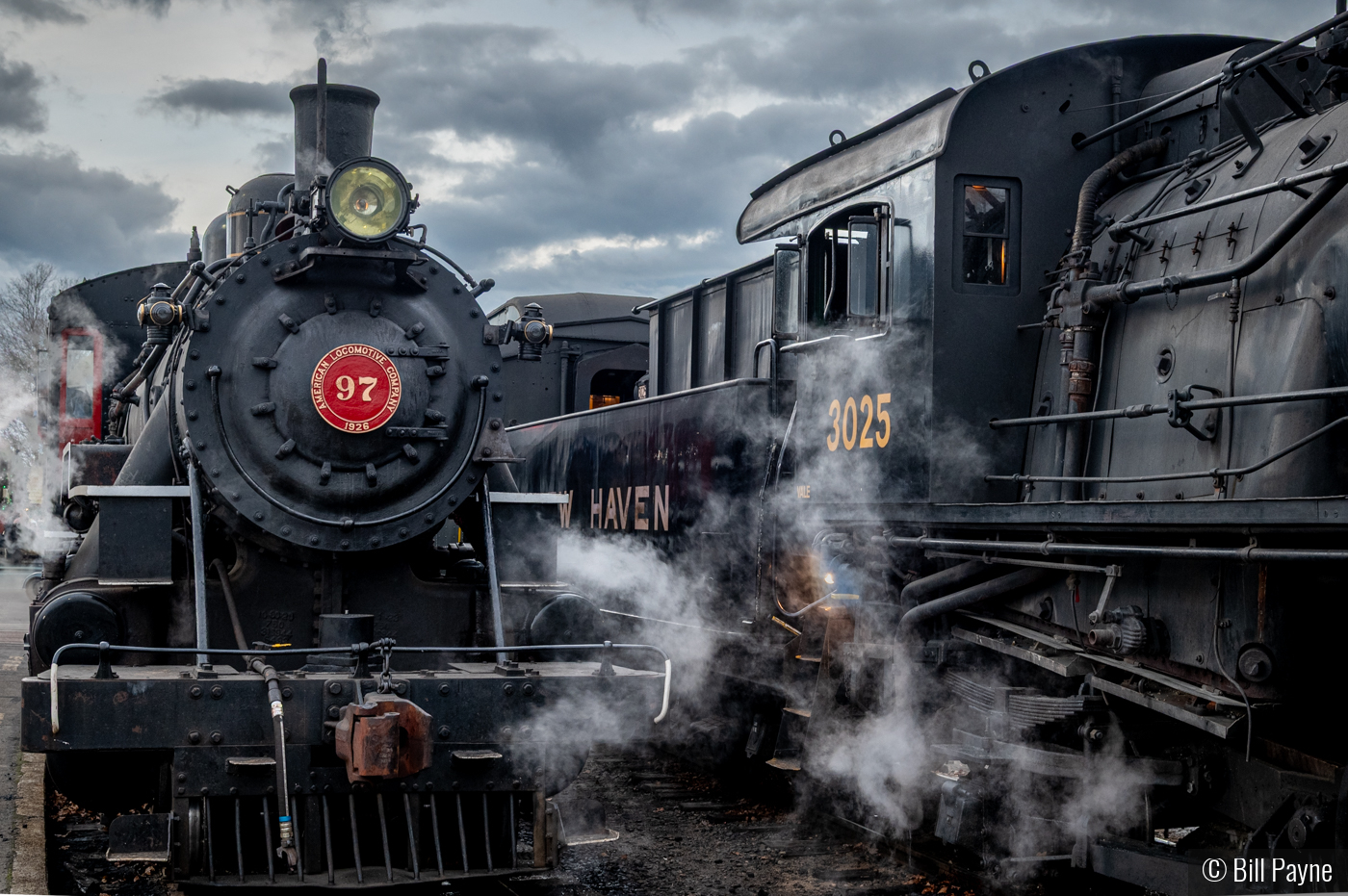 Steamed Up and Ready to Go by Bill Payne