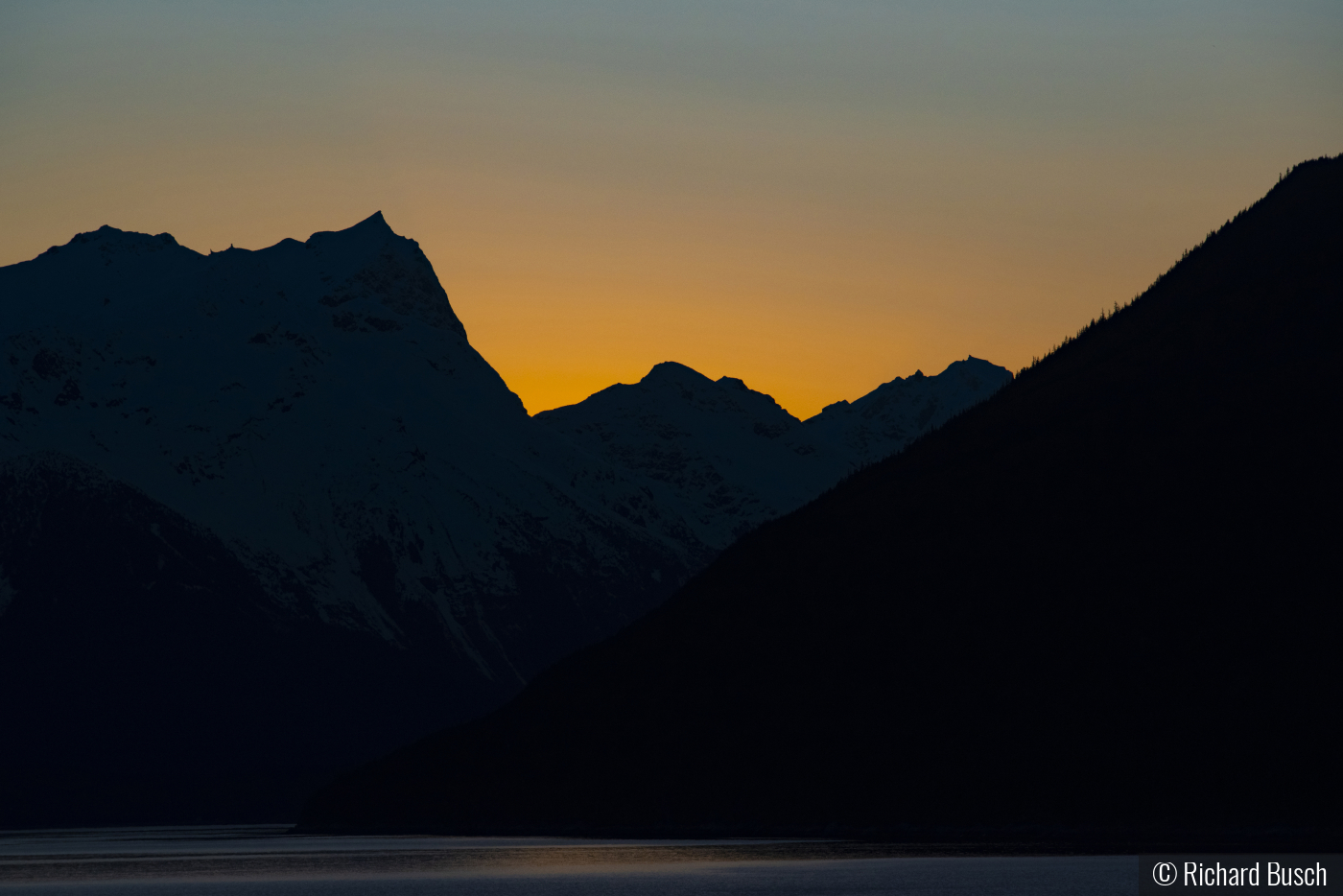 Sunset on the High Seas by Richard Busch