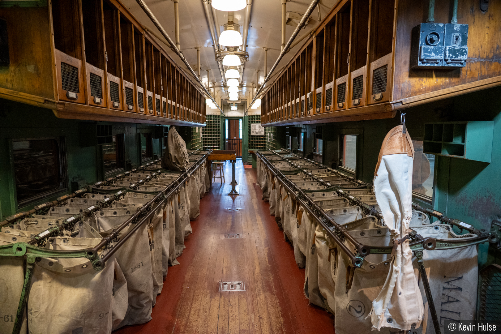 The Railway Mail Car by Kevin Hulse
