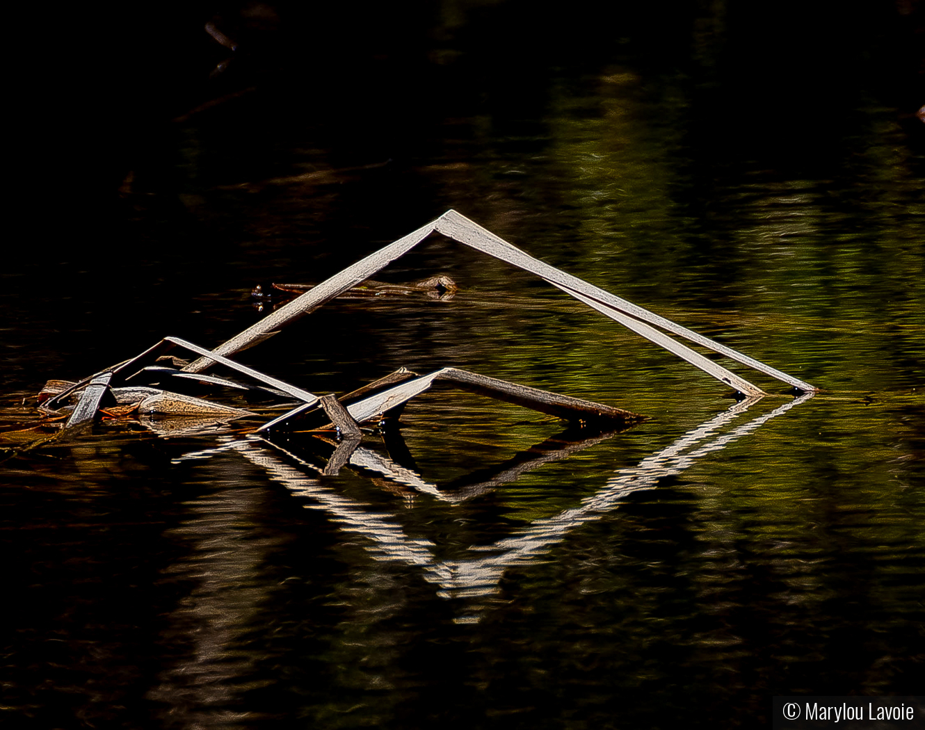 Triangles by Marylou Lavoie