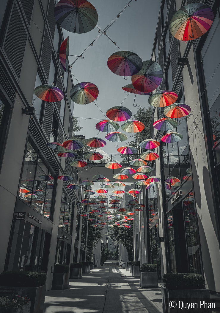 Umbrellas by Quyen Phan