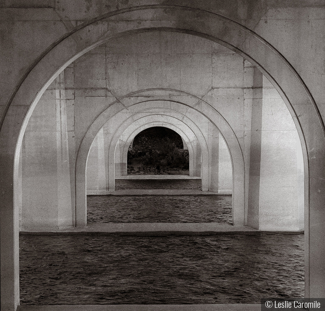 Under Founders Bridge by Leslie Caromile