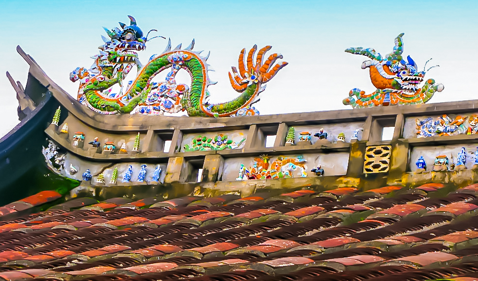 Vietnamese Roof-Top by Louis Arthur Norton