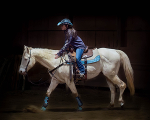 A Girl and Her Horse - Photo by Amy Keith