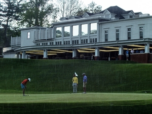A Long Putt for Par... - Photo by Nick Aseritis