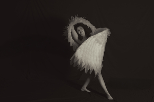 Angel moving into the light Natasha - Photo by Richard Busch