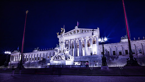 Austrian Parliament Building - Photo by Owen Small