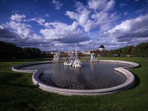 Belvedere Garden Fountain - Vienna - Photo by Owen Small