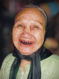 Betel Nut Smile - Photo by Louis Arthur Norton