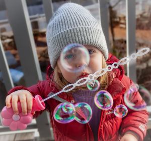 Bubbles are the Best! - Photo by Pamela Carter
