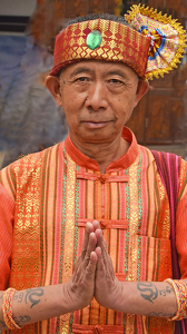 Buddist Holy Man - Photo by Louis Arthur Norton