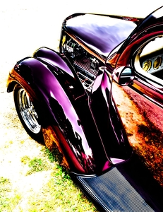 Class B 2nd: car show color by David Hughes