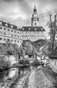 Cesky Krimlov's River Walk - Photo by Louis Arthur Norton