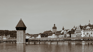 Class B HM: Chapel Bridge and Water Tower, Lucerne by Quyen Phan