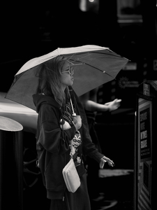 Cloaked In the Darkness of the City - Photo by Ben Parisi