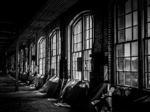 Class B 1st: Decay in Lines and Light by Quannah Leonard